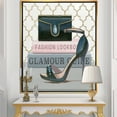 thumbnail image 3 of Glam fashion High Heels VI - Posh & Luxe Framed Canvas, 3 of 3