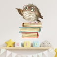 thumbnail image 3 of Pájaro Con Patrón, Libro, Niños Jugando, Dormitorio, Salón, Porche, Decoración De Pared, Adhesivo Decorativo., 3 of 6