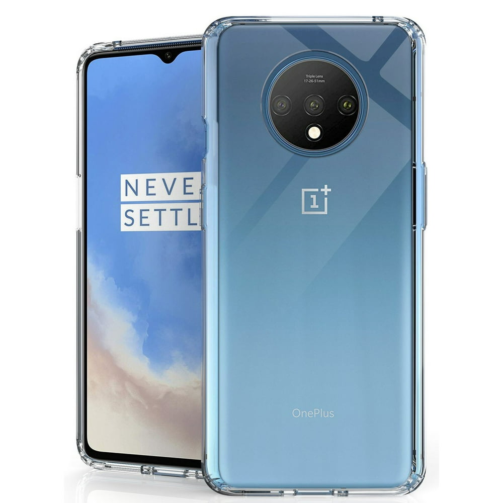 Phone Case for OnePlus 7T, Clear [Aquaflex] Transparent Flexible TPU