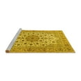 thumbnail image 2 of Ahgly Company Machine Washable Indoor Rectangle Persian Yellow Traditional Area Rugs, 2' x 3', 2 of 4