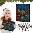 thumbnail image 1 of HUASHENG Advent Calendar 2024 Toy Advent Calendar 2024 Miniatures 24 Days Christmas Countdown Calendar For Kids And Adults, 1 of 5