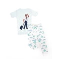 thumbnail image 1 of Pyjama Pilote à Manches Courtes pour Garçons - Ensemble 2 Pcs, Tailles 2T-14Y, 1 of 1