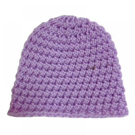 

Baywell Baby Beanies for Boys Girls Winter Caps Warm Infant Toddler Children s Beanie Knit Hats Purple 0-12M
