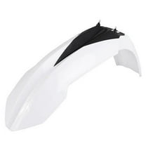 Acerbis White/Black Plastic Front Fender (2314220002)