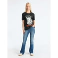 thumbnail image 2 of Betty Boop Women's Graphic Print Washed Tee with Short Sleeves, Sizes XXS-XXL, 2 of 5