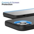 thumbnail image 4 of Funda iPhone 15 Encased negro mate ultra delgada y flexible, 4 of 9
