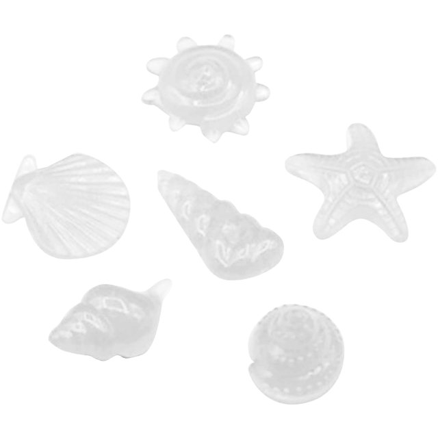 SMihono Colorful Luminous Conch Shell Garden Road Decoration Fish Tank Decoration Home Decoration on Clearance