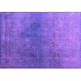 thumbnail image 1 of Ahgly Company Indoor Rectangle Persian Purple Bohemian Area Rugs, 2' x 5', 1 of 4