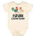 thumbnail image 3 of Inktastic Future Chicken Farmer Childs Boys or Girls Baby Bodysuit, 3 of 5