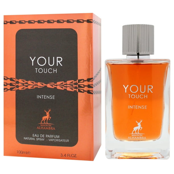 Your Touch Intense by Maison Alhambra for Men - 3.4 oz EDP Spray