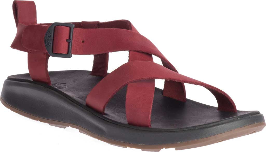 Chaco Wayfarer Black Leather Strap Sandals Mens Size 11 