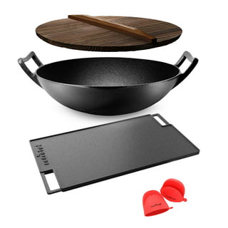  Ooni Dual-Sided Grizzler Plate - Reversible Cast Iron Pan - Cast  Iron Skillet with Removable Handle - Cast Iron Griddle - Pre-Seasoned Oven  Safe: Home & Kitchen