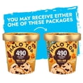 thumbnail image 4 of Halo Top Caramel Dark Chocolate Cookie Crunch Light Ice Cream, Lower Calorie Frozen Dessert Pint, 16 fl oz, 4 of 16
