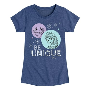 Frozen 2 - Be Unique - Toddler And Youth Girls Short Sleeve Graphic T-Shirt
