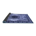 thumbnail image 2 of Ahgly Company Indoor Square Oriental Blue Industrial Area Rugs, 4' Square, 2 of 4