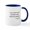 White/Navy Inside, variant on CafePress - Winston Churchill 21 Mug - 11 oz Ceramic Mug - Novelty Coffee Tea Cup