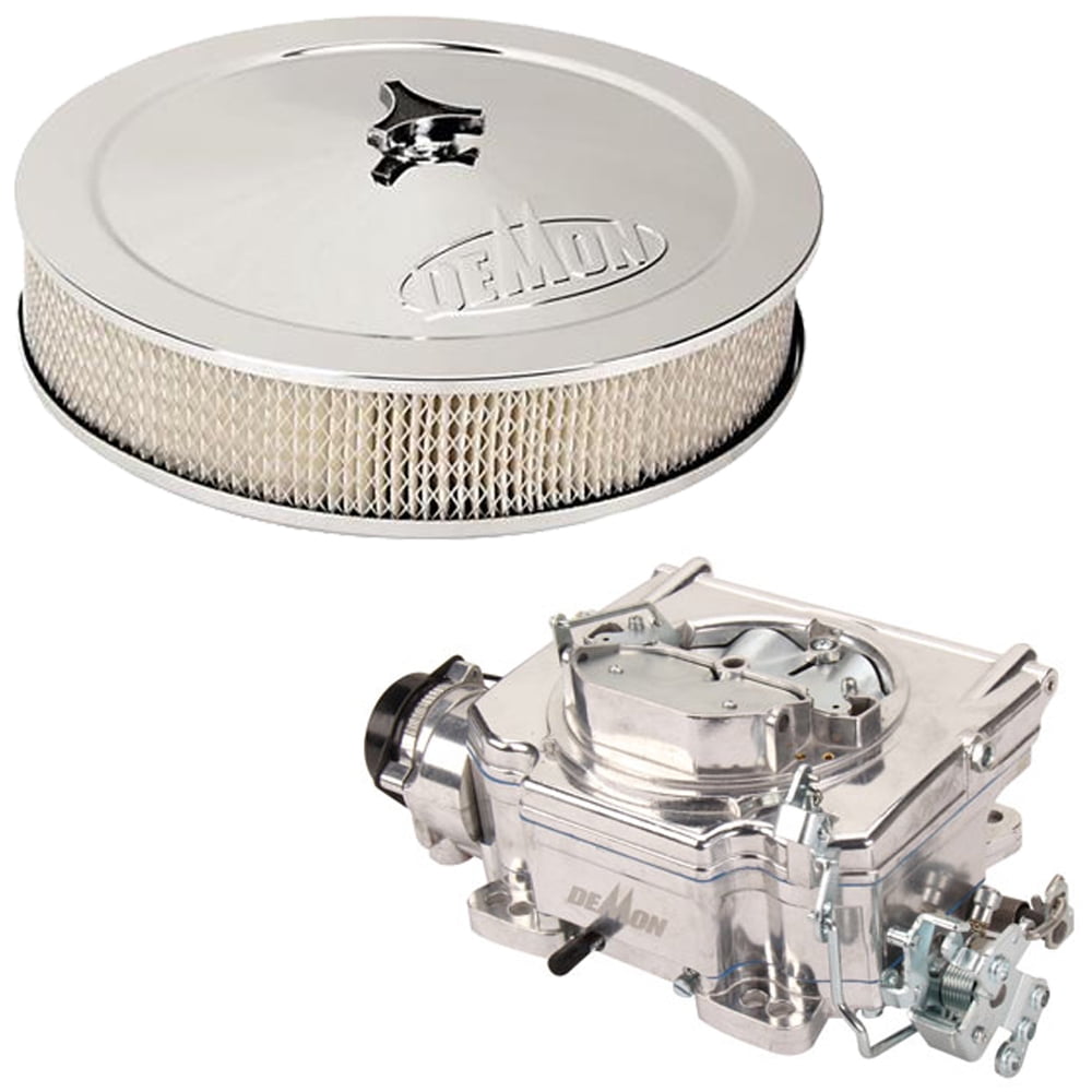 Demon 1903 750 CFM Ball Burnished Aluminum Street Demon Carburetor