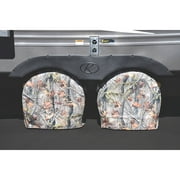 ADCO 3653 Camouflage #3 Game Creek Oaks Tyre Gard Wheel Cover, (Set of 2) (Fits 27"-29")