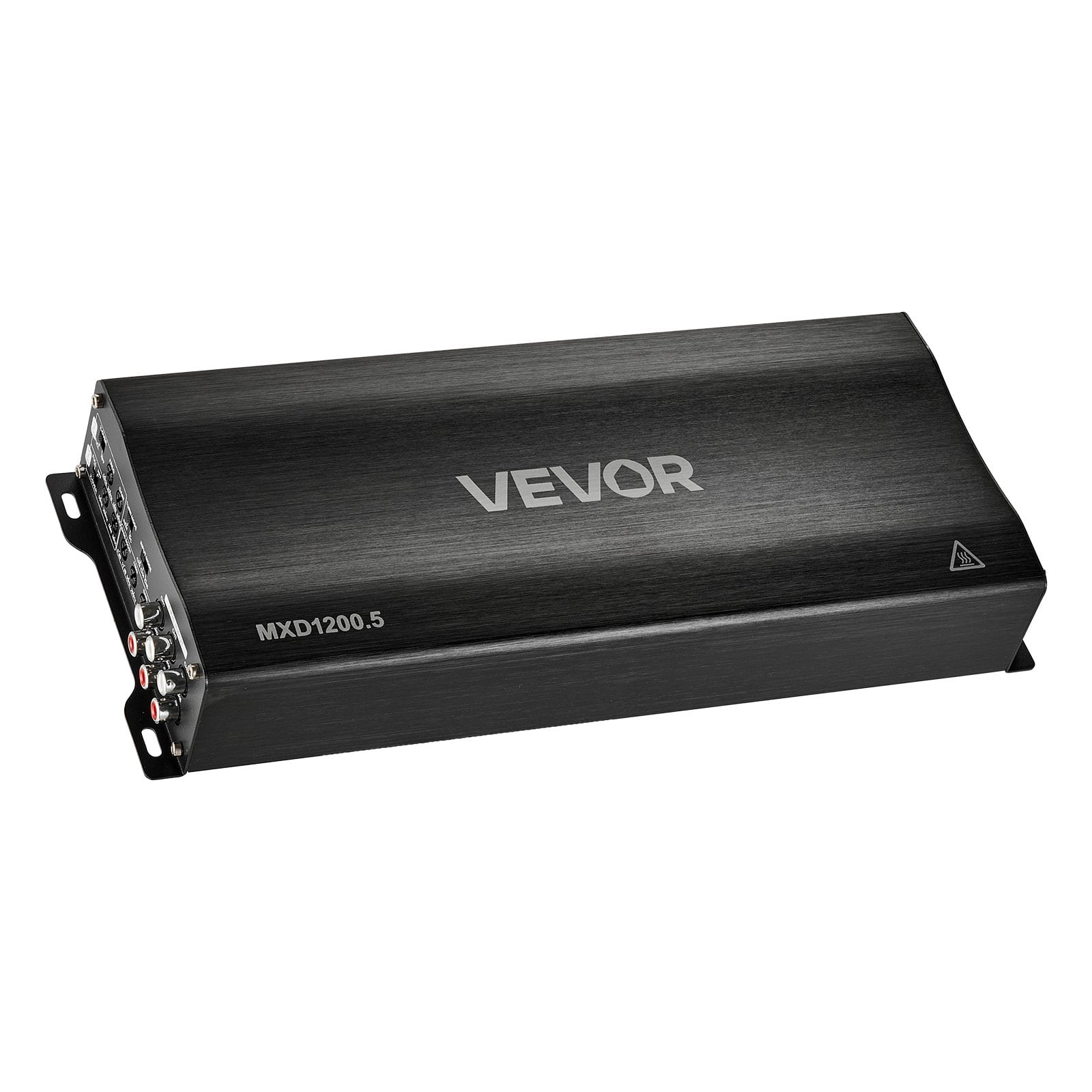 VEVOR Car Audio Amplifier, 5-Channel Bridgeable Car Amplifier, Multichannel Class D Stereo Amp, Max. 4 x 100W at 4 Ohms / 4 x 200W at 2 Ohms + 1 x 1000W at 2 Ohms / 1 x 500W at 4 Ohms, for Vehicles