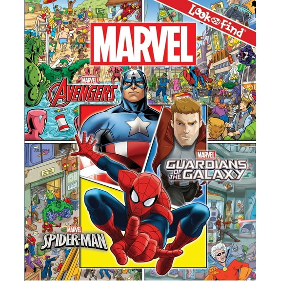 Pre-Owned Marvel: Look and Find (Hardcover) 1503706966 9781503706965