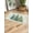 Green, variant on Green Christmas Tree Entryway Runner Rug 2x4ft,Winter Snowflakes Grey Watercolor Pine Washed Woven Living Room Hallway Bedroom Kitchen Carpet with Tassels,Indoor Outdoor Throw Door Mat for Entryway