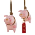 thumbnail image 3 of Lindo Cerdito Coche Colgante Encanto Animal Coche Espejo Retrovisor Colgante Coche Colgante Columpio Auto Interior Decoración Personalizada Yuarrent VI012324-02, 3 of 6
