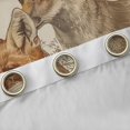 thumbnail image 4 of Feelyou Jungle Cartoon Fox Black Out Curtains for Teen, Rustic Deer Moose Curtains Pack of 2 (42x63 Each), Woodland Wildlife Bedroom Curtains, Curtains and Drapes Room Decor, 4 of 6