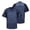 Blue, variant on Men's Blank Football , Mesh V-Neck Short Sleeve Athletic T-Shirt, Breathable Sports Uniform for Hop Party & Casual Wear, 5 Colors, Sizes S-XXXL