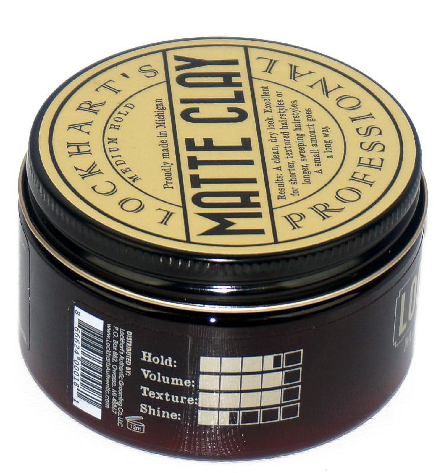 LOCKHART'S Professional Matte Clay Hair Pomade 3.7 oz - image 3 of 3