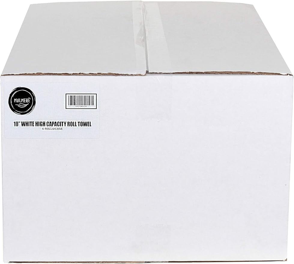 MULMEHË High Capacity Dispenser TAD Paper Towels, 10" x 800', 6 Rolls
