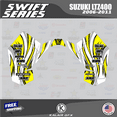 thumbnail image 2 of Kalair GFX Graphics Kit for Suzuki ATV LTR 450 (2006-2011) Swift Series, 2 of 5