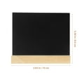 thumbnail image 2 of 3pcs Tabletop Mini Chalkboards Sign Standing Type Small Doubleside Blackboards, 2 of 8