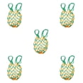 thumbnail image 1 of Greeniant Bolsa de malla para pelota de baloncesto, soporte para bolsa de red de almacenamiento de malla, verde y amarillo Type2 NO2, 1 of 1
