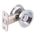 thumbnail image 1 of Cerradura de la puerta con llave con llaves de hardware de la puerta ropa resistente habitación de l cilindro del cilindro del cilindro de Plata, 1 of 8