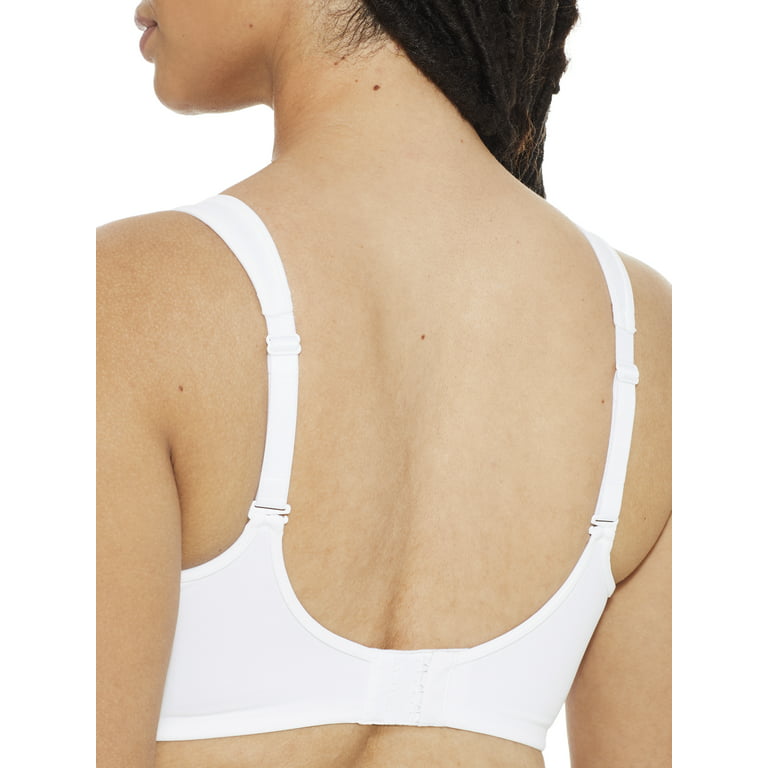Women's Bali DF3490 Passion for Comfort Breathable Minimizer Wired Bra  (White 42DD) 