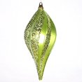 thumbnail image 2 of Vickerman M1325LM 8 in. Lime Candy Glitter Swirl Drop Ornament, 2 of 3