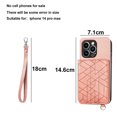 thumbnail image 2 of Étuis Portefeuille en Cuir avec Porte-Cartes Fentes Magnétiques pour iPhone 14 Pro Max, 2 of 5