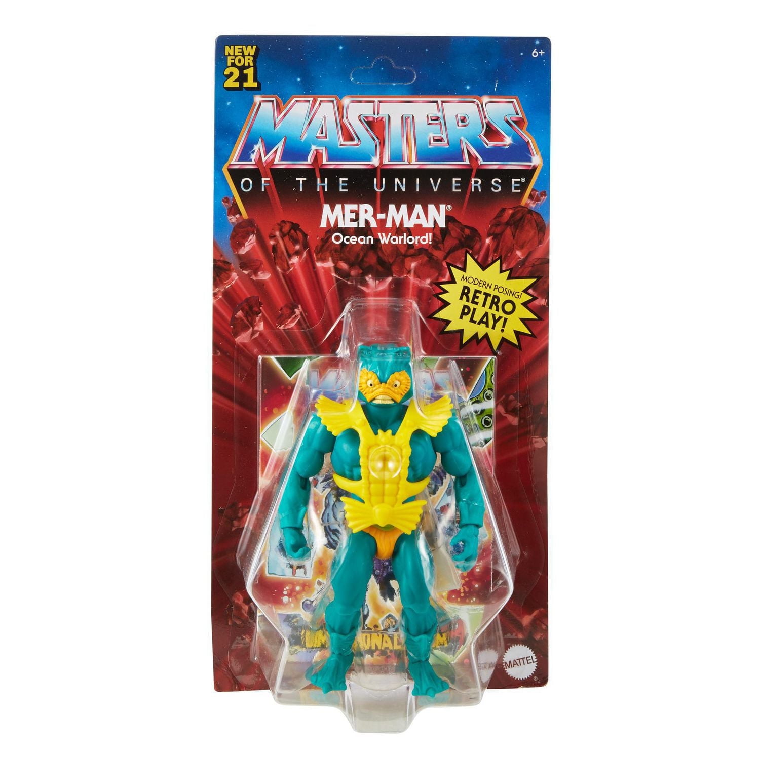 Les Maîtres de l’Univers Origins Figurine articulée Mer-Man