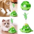 thumbnail image 1 of Interactive Cat Track Tower Toy with Detachable Pet Tracks and Exercise Puzzle Featuring Teasing Feather for Indoor Play, 1 of 5