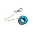 thumbnail image 2 of Ruiboury 10m Alloy Cave Scuba Tech Diving Finger Spool Dive Guide Line Reel Gray Blue, 2 of 3