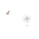 thumbnail image 5 of Elegante Reloj De Pared Con Escultura De Gato, Adorno Para Chimenea Y Cocina, Con Grandes Números Arábigos, Obra De Arte Ligera Y Silenciosa., 5 of 8