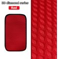 thumbnail image 3 of Yazoeia Car Center Console Cover, Anti-Slip Breathable All Seasons Automotive Mesh Armrest Box Pad Cover for Comfortable Support, Vehicle Interior Decor Universal for SUV, Truck, RV（Red）, 3 of 6
