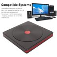 thumbnail image 4 of External CD DVD Drive, CD DVD Writer Versatile Black USB3.0 USB C Low Noise  For Laptop, 4 of 8