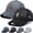 (2PC-C), variant on Premium Mesh Hats for Men Breathable Summer Baseball Cap Lightweight Cooling Golf Running Sports Hat(2PC-D)