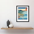 thumbnail image 2 of Daijingu Shrine in Kashima Hitachi Province Utagawa Hiroshige Japanese Woodblock Titled Work Framed Wall Art Picture Print 12x16 inch, 2 of 5