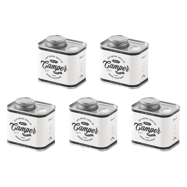 Frijol hermético 150g latas contenedor frescura preservación café blanco