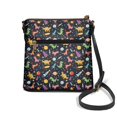 thumbnail image 2 of HELLHERO Space Dinosaur Rocket Pattern Satchel Bag, Waterproof Crossbody Purse Multiple Zipper Pockets Lightweight Women's Shoulder Bag for Shopping Travel, 2 of 7
