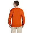 thumbnail image 2 of The Gildan Adult Ultra Cotton 6 oz Long Sleeve T-Shirt - ORANGE - 2XL, 2 of 2