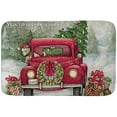 thumbnail image 3 of Merry Christmas Door Mat Outdoor Welcome Mats for Front Door, Christmas Doormat with Thickened Non-Slip PVC Backing, Non Slip Blanket Indoor Outdoor Rug Welcome Decor Mats, 3 of 7