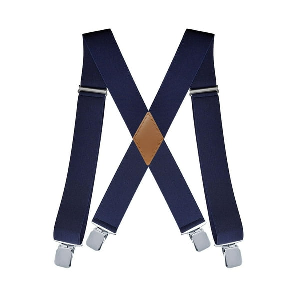 Tirantes para hombre Salvador en Forma de X azul
